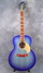 Rickenbacker 700/6 PW Build (acoustic), Blueburst: Full Instrument - Front