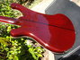 Sep 1976 Rickenbacker 4001/4 , Burgundy: Body - Rear