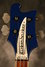 Rickenbacker 4001/4 , Azureglo: Headstock