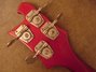 Rickenbacker 4001/4 , Burgundy: Headstock - Rear