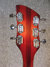 Rickenbacker 381/6 V69, Fireglo: Headstock - Rear