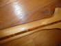 Rickenbacker 4005/4 WB, Mapleglo: Neck - Rear