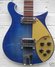 Rickenbacker 660/6 , Blueburst: Body - Front