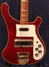 Dec 1975 Rickenbacker 4001/4 , Burgundy: Body - Front