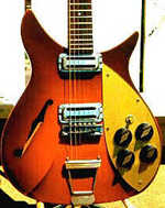 1959 Model 310 f-hole at two o'clock 1959 Model 310 f-hole at two o'clock