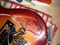The control cavity...