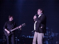 Chris De Burgh and I in 2001 - alas the RIC was long gone.