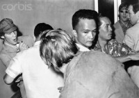 Beatles Getting Jostled at Philippine Airport