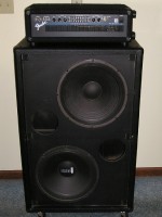 Fender BXR 200 head with Fender BXR 215 Cabinet w/out front baffle