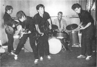Johnny "Hutch" Hutchinson on drums