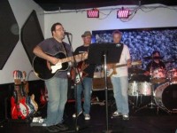 Vito with the Comstock, Dan, Bob and Dane on the drums