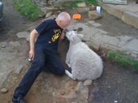 Whilst Pete tries to snog the locals!!