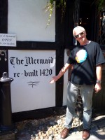 As the man said...........the current Inn dates back to 1420. I think Aitch remembers it being built :  )