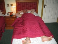 Out like a light!!