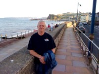 Aitch shortly after we arrived in Teignmouth