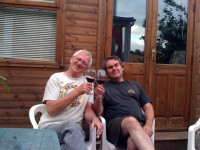 Saturday was spent drinking copious amounts of booze at Tony Carey's house..........a splendid time was guaranteed for all.....