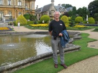 Yours truly, the garden, the manor.....