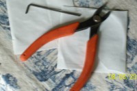 Allen key and side cutters