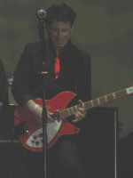 Paul and Big Red looking cool under the stage lights