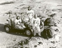 An obvious photoshop from our Moon Landing Hoax friends