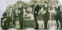 L-R:  Roy Young - David Roux - Johnny Watson - Tex Roberg - Paul Roux - John Roux.