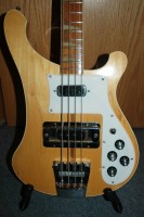 closeup of pickguard