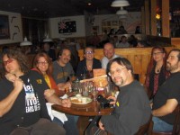 Mates at the Outback Steakhouse.