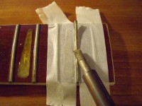 Applying heat to the fret