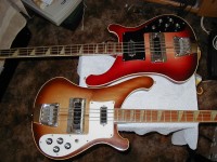 4001 Fireglo and 4001 Walnut