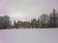 The Manor in the snow