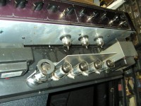 Evidence of some beverage spilled all around the tubes ...