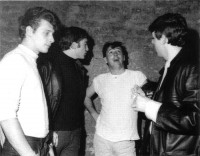 With Gene Vincent - July 1, 1962