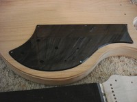 "Black Pearl" pickguard from PICKGUARDIAN