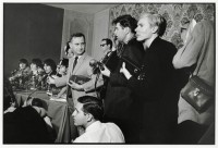 Thats Andy Warhol there in the foreground.