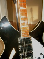 Flash and fretboard looking bleached out