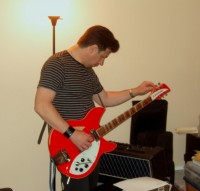 Paulie tuning up Big Red