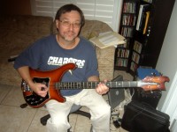 Gary tuning up the 4002