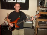 Ross with the 4002 working on R.E.M.'s  "Radio Free Europe"
