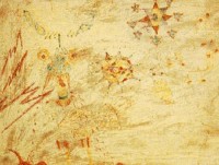 Julian's "Lucy In The Ske With Diamonds" painting