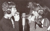 ...and a chorus of bass harmonicas played by John, George Harrison, Mal Evens and Neil Aspinal
