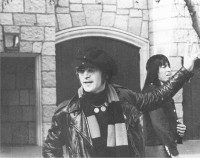 Apparently John came here with Julian, his girlfriend at the time May Pang and his ex-wife cynthia.  Hmm.