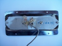 '72/'73 Highgain aluminum baseplate