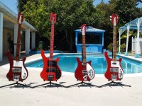 Left to right:  4000FL BG, 4003S SPC Redneck, 610 Ruby, 4001 Ruby
