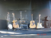 The full array: Banjo, Martin 12, Martin HD-7, and 370 RM