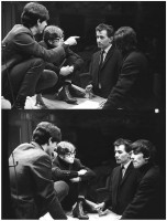with producer Bernard Andrews