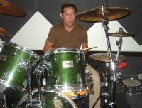 Alberto on drums