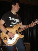 Paulie with the E-Bow on his 381-12 for the upcoming solo on "Under the Milky Way"