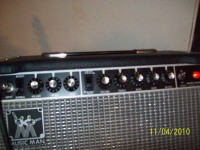 Control settings on Music Man 110 RD-50