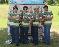 (L to R) Bingo, Bango, Bongo and Irving (Jody, Brad, Don and Forrest, actually!)