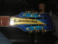 The Checkered Bound Headstock
